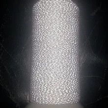 0,25 мм толщина 1000 ярдов Длина аналогичная 3 м серебристо-серая отражающая нить для рукоделия вышивка Шитье
