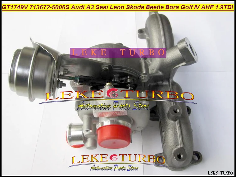 GT1749V 713672-5006S Turbo Turbine Turbocharger for Audi A3 Seat Leon Skoda Beetle Bora Golf IV AHF ALH AJM AUY 1.9L TDI