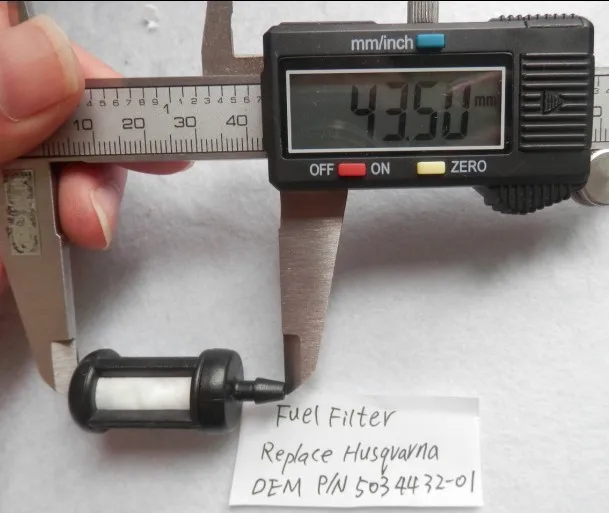 FUEL FILTER Dia 3.5mm CONN.Ht 33 Hus.503443201 7