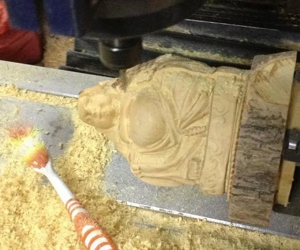 YOOCNC 1500 W 4 eixo router madeira