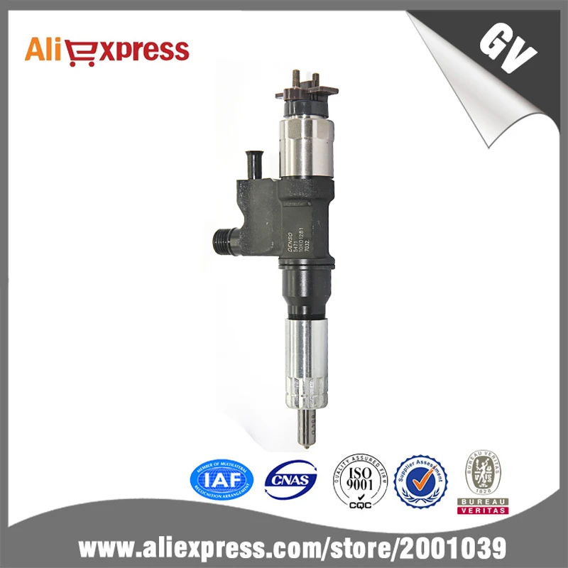 Инжектор Common rail 095000-5471 костюм для Denso, инжектор 095000-5471 для двигателя 6HK1, 4HK1, инжектор дизельного топлива OEM 095000-5471