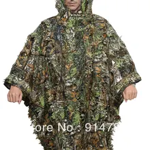 Тактический военный 3D Камуфляжный сетчатый плащ-32852