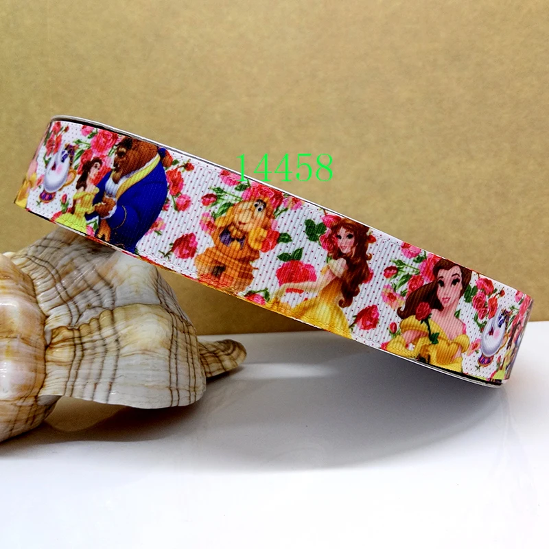 50 ярдов мультфильм напечатанный grosgrain ленты 14465