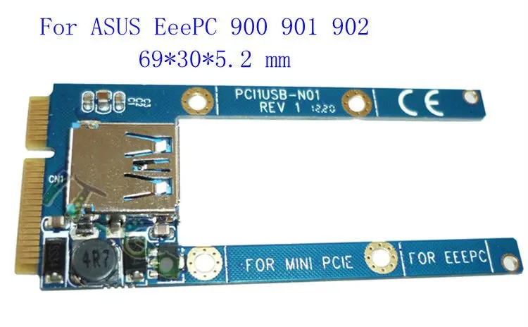 Мини PCIe(PCI-express) к USB адаптер/конвертер мини-карта