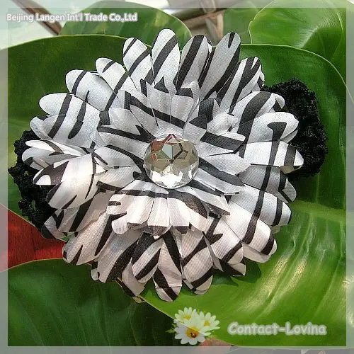 Бесплатная доставка xms's flowerwholesale 40% скидка 4 inch Гербера цветок ромашка + повязка на голову + клип toghter Дети Глава подарок для малышей /Xma