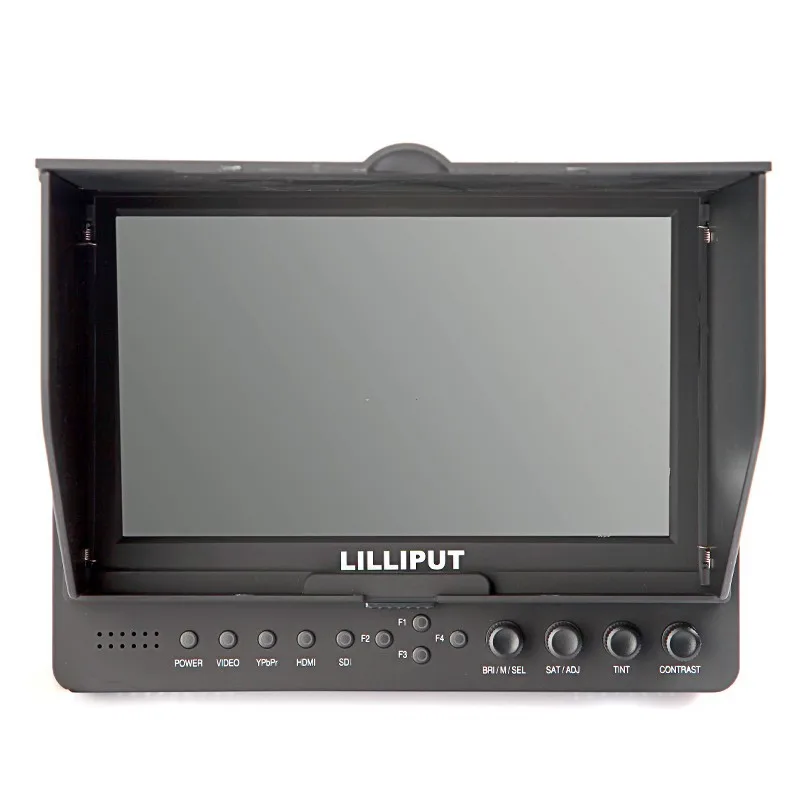 Lilliput 665/O " на камеру HD ЖК поле dslr монитор HDMI в& out Композитный YPbPr пикселя к пикселю для full hd камеры