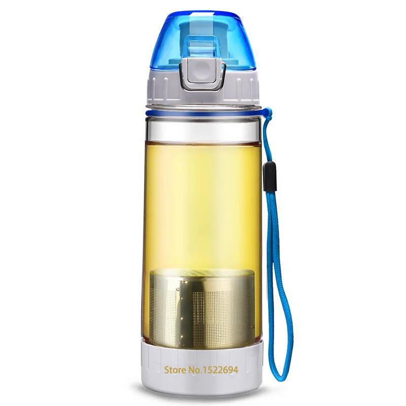 500ml Food Grade Plastic Travel Tour Sport Water Bottle Quality Coffee