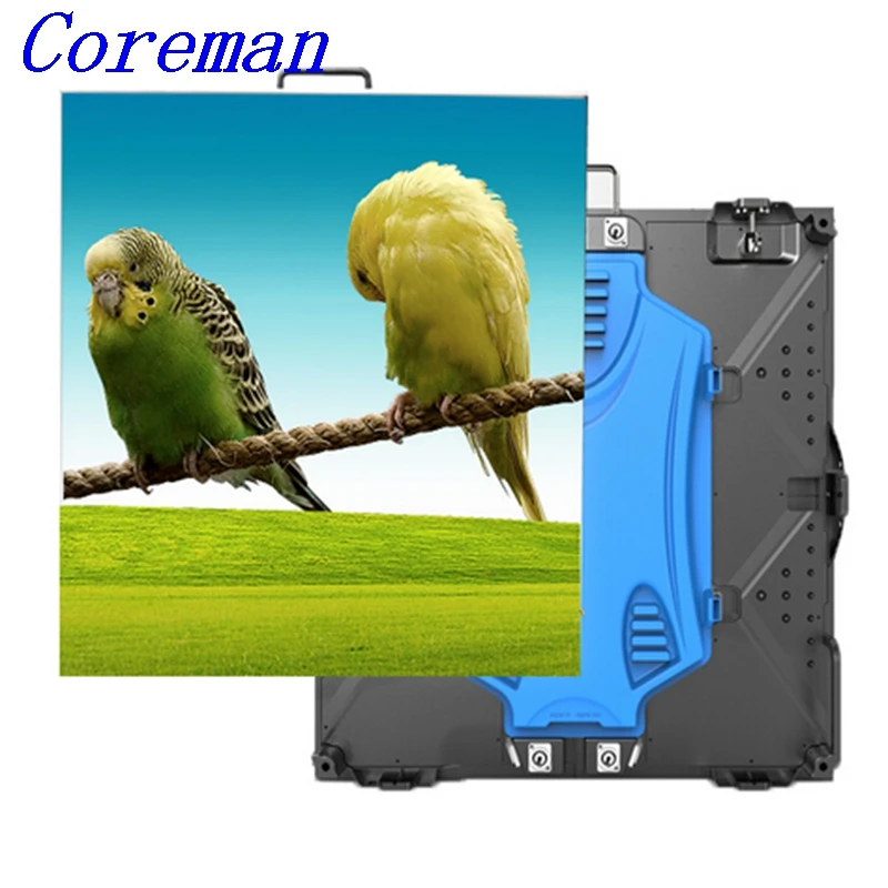 Coreman 480x480 мм Крытый велосипедов этапе светодиодный экран Кабинета P2.5 Высокое разрешение 1/32 Сканирования LED рекламы видео-концерт Свадебные