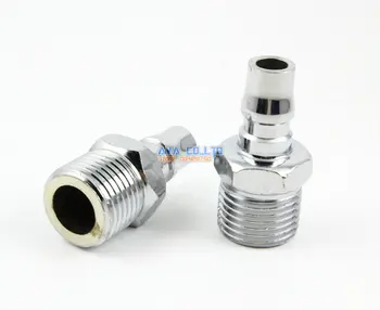 

5 Pieces 1/2" BSP Male Air Compressor Hose Quick Coupler Plug Fitting
