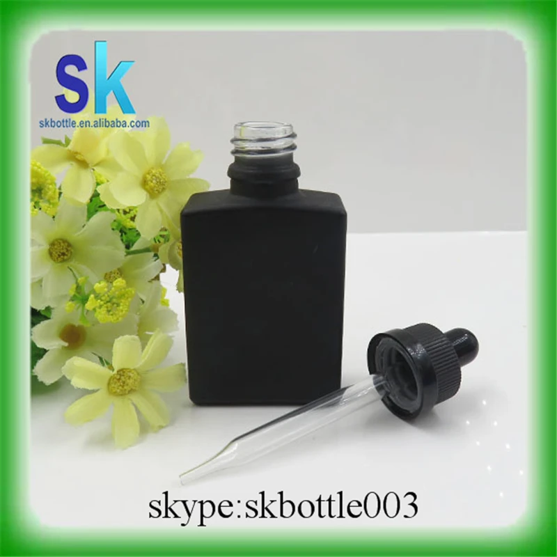 Бесплатная доставка!! электронной жидкости матовый черный прямоугольник 30 мл