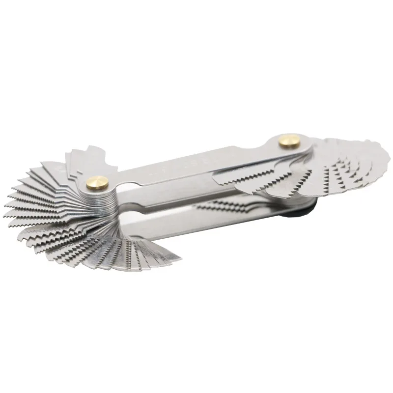Thread Plug Gage Stainless Steel Metric American Screw Pitch 60 and 55 Degree Thread Measuring Gage Gauge