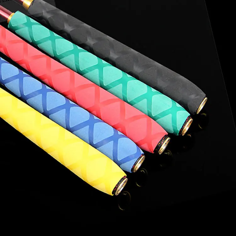 28mm Non Slip Textured Heat Shrink Tubing Fishing Rod Handle Gripsin Wires & Cables from Lights
