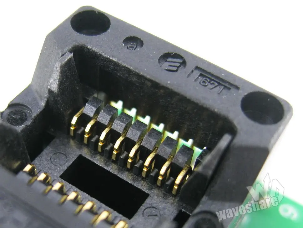 SOP16 для DIP16(A)# SO16 SOIC16 OTS-16-1.27-03 Enplas IC программирования адаптер Тесты Burn в гнездо 1,27 мм шаг