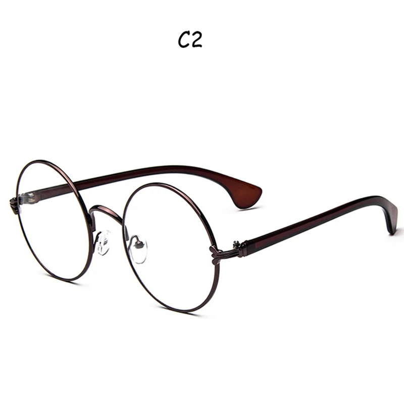 C2 SALUTTO классические Стиль ретро большие круглые очки кадр Для женщин oculos-де-грау Feminino рецепт очки Gafas Mujer - Цвет оправы: C2