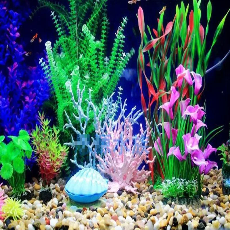 1 X Fish Tank Faux Artificial Aquarium Reef Coral ...