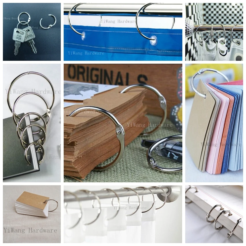 10 шт. для книги с отрывными листами связующее шарнирное кольцо высокого качества уплотнительное кольцо для офиса коллекции