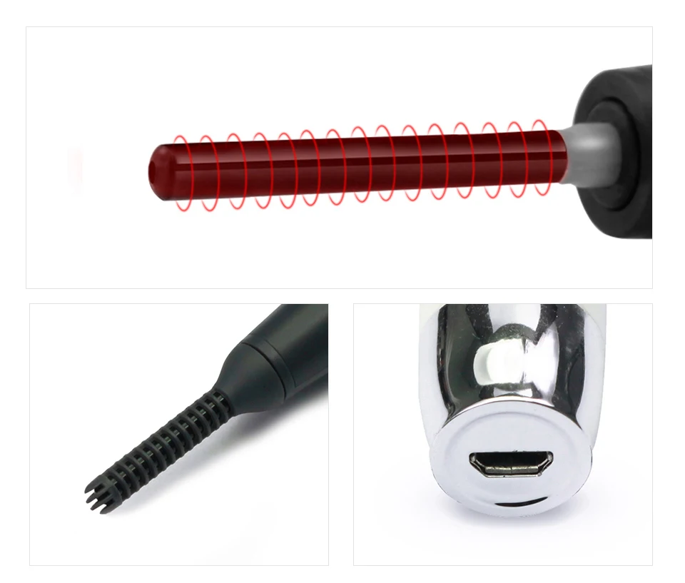 Modelador para Ferramentas de Maquiagem Touchbeauty Recarregável Rotativa Portátil Cílios Curler Elétrica Aquecida Tb-1218 360 13 Curvador de cílios