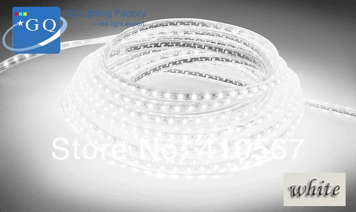 5730LED полосы контактов толкая иглу 220 В 230 В 240 В 60leds высокого напряжения/m