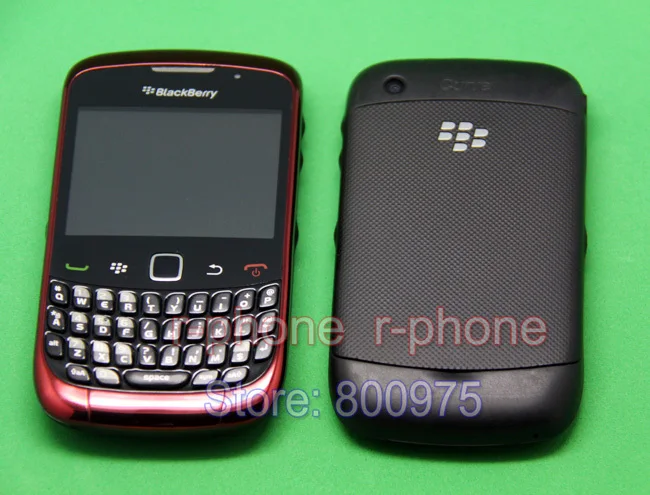 Мобильный телефон BlackBerry 9300 Curve, смартфон Blackberry OS 9300, разблокированный 3g, Wifi, восстановленные мобильные телефоны