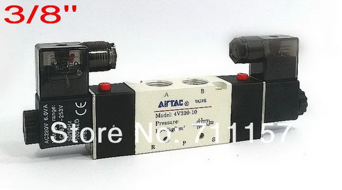 4V420-15, 1/", DC 24 В DC 12 В AC 110 В AC 220 В