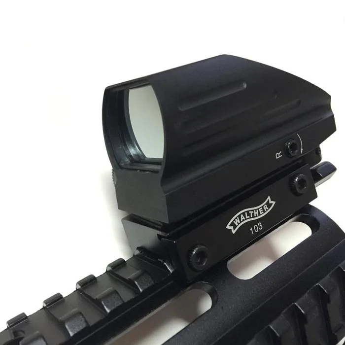 

Hunting Green Red Dot Sight Reflex Scope 20mm Tactical AK Holographic 1x22x33 Reflex +Tactical AK Side Mount Quick QD Style 20mm