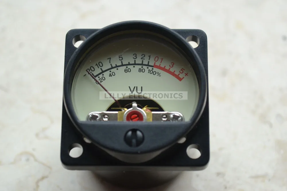 VU meter Header DB Level Header_1