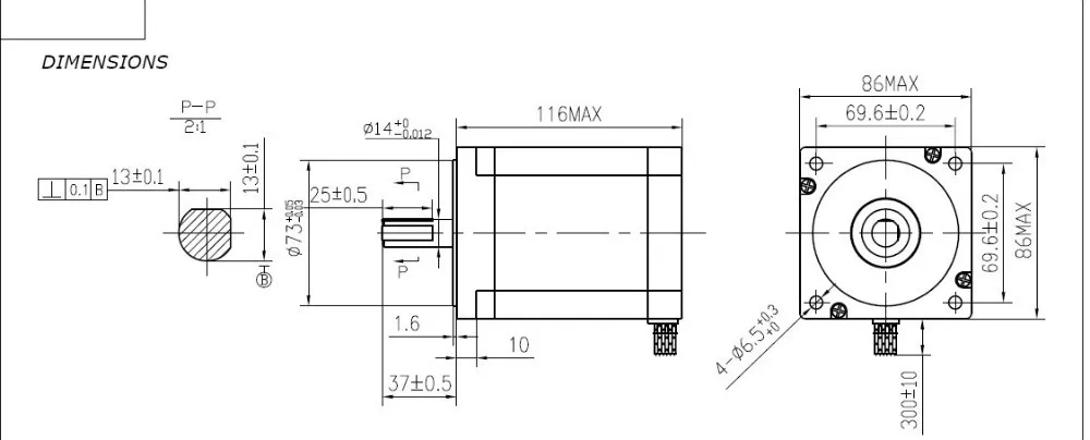 Акция! Nema 34 Wantai шаговые двигатели один Shaft1232oz-in, 5.6A, WT85STH118-6004A, 2 фазы 3 оси ЧПУ мельница и 7.8A управление