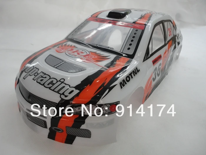 YUKALA 1/10 rc корпус автомобиля для 1:10 R/C гоночный автомобиль 190 мм henglong 2 шт./лот