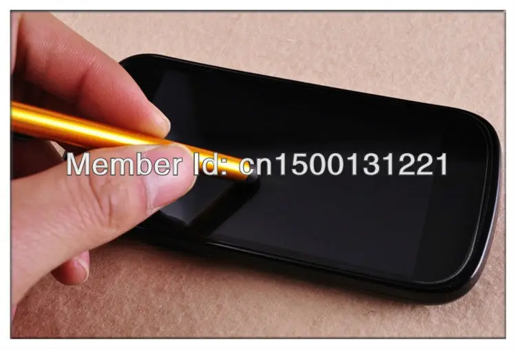 100 шт/лот универсальный стилус с сенсорным экраном для iPad iPhone samsung Tablet, всех мобильных телефонов, планшетных ПК