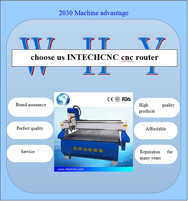 Высокая конфигурации 5 оси с ЧПУ цена 2030 intechcnc для шагового двигателя