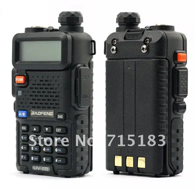 Горячий Baofeng UV-5R Dual band двухстороннее радио с наушником Baofeng UV5R 5 Вт 128CH FM VOX UHF+ VHF Портативный иди и болтай walkie talkie