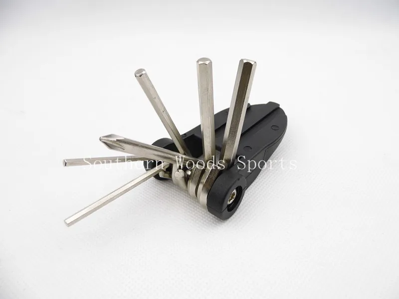 18 in1 Мини Портативный Горная дорога велосипед Велосипеды Велосипедный Спорт Многофункциональный Ремонт Инструменты комплект, у шины цемента цепи инструмента повреждения