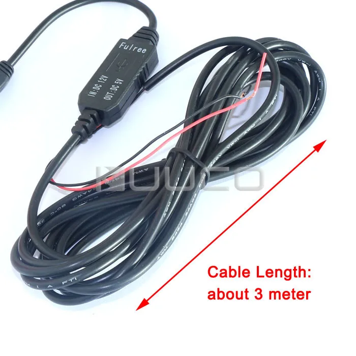 15 Вт адаптер DC 8 ~ 22 В 12 В до 5 В 3A Мощность преобразователь DC 5 В USB адаптер/Car Зарядное устройство/USB Зарядное устройство Micro USB кабель