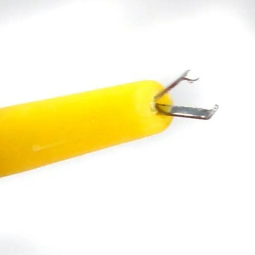500 шт./лот, новый IC SMD Тесты крюк видеозахвата зонды закрепить кабель DIY, длина = 5 см/2 дюйма
