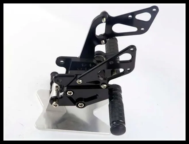 Черный Rearset задний Набор подножки для 2008-2011 Honda CBR1000RR CBR 1000RR