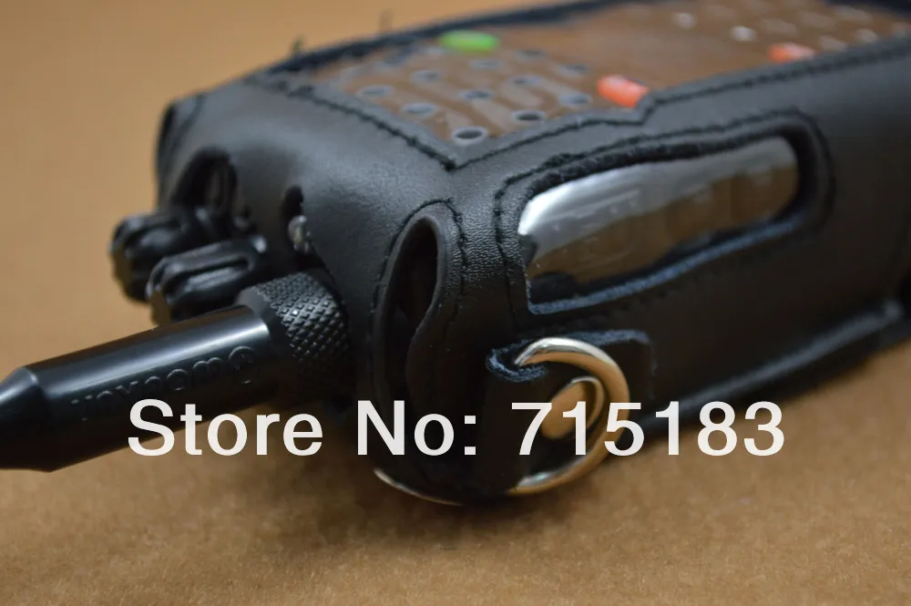 Walkie talkie Чехол кожаный водонепроницаемый чехол для Wouxun KG-UVD1P, KG-699E, кг-689, кг-801, KG-UVD1P радио водонепроницаемый мешок