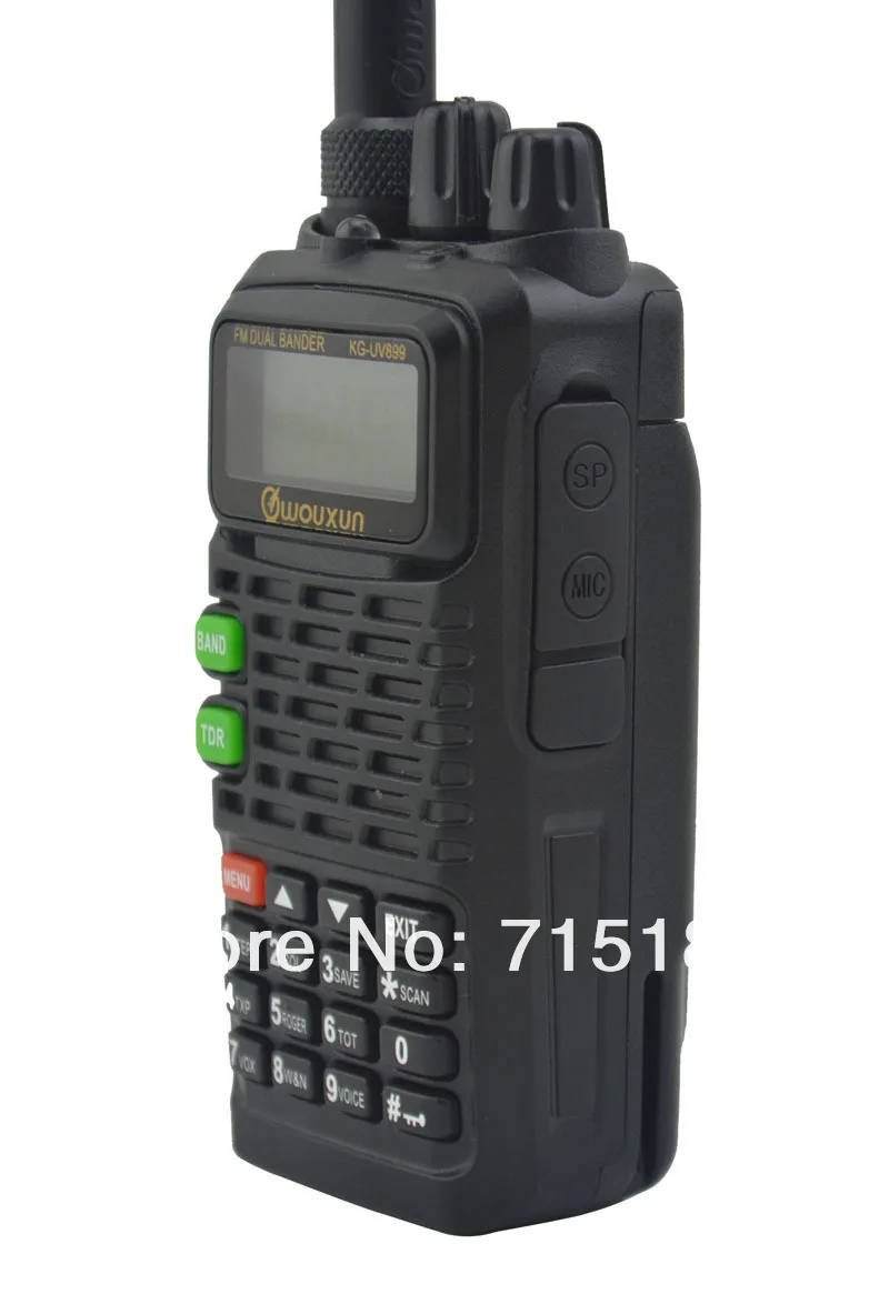 Wouxun KG-UV899 двухдиапазонный VHF: 136-174 МГц и UHF: 400-520 МГц FM портативный двухсторонний радио