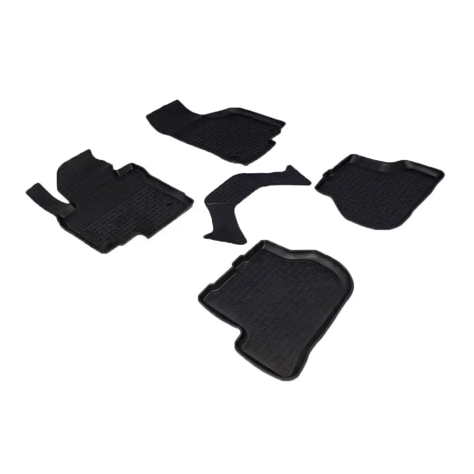 Rubber floor mats for Skoda Octavia A5 2008 2009 2010 2011 2012 Seintex