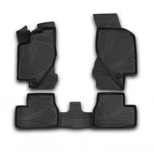 3D коврики в салон для Lada Granta(2011-) полиуретан(Novline-Autofamily F520250E1