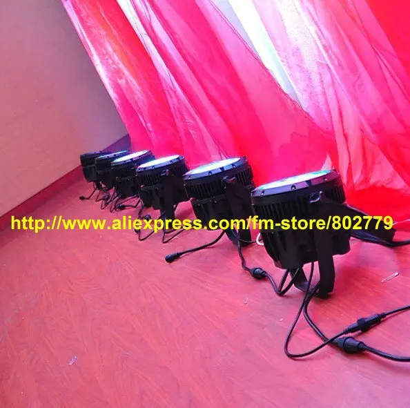 Free Shipping 54*1W LED Par Light Waterproof  LED Stage Light High Power LED Par