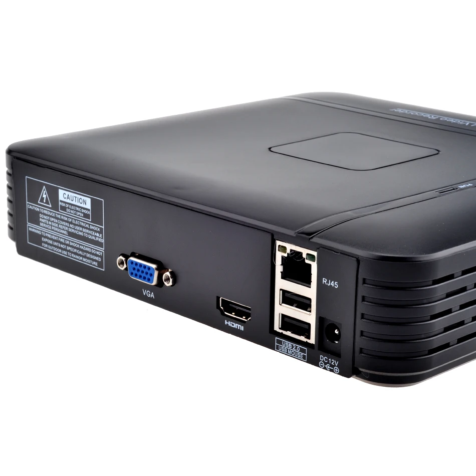 GADINAN Mini 4 Channel NVR HDMI Output Security Standalone CCTV NVR 4CH 1080P/8CH 960P ONVIF 2.0 Fo
