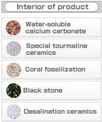 Interior of water stick