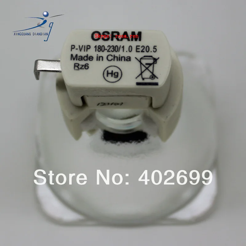 Оригинальная P-VIP 180-230/1. 0 E20.5 Лампа для проектора Osram