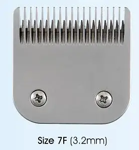 Лезвия машинки для стрижки животных, 3f, 5f, 7f, 8.5, 10 и 5/8N, 1 шт. в модели