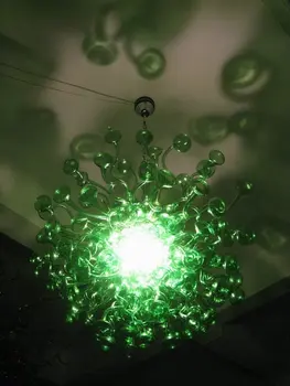 

Home Decoration Contemporary Hand Blown Glass Beautiful Chandelier Light