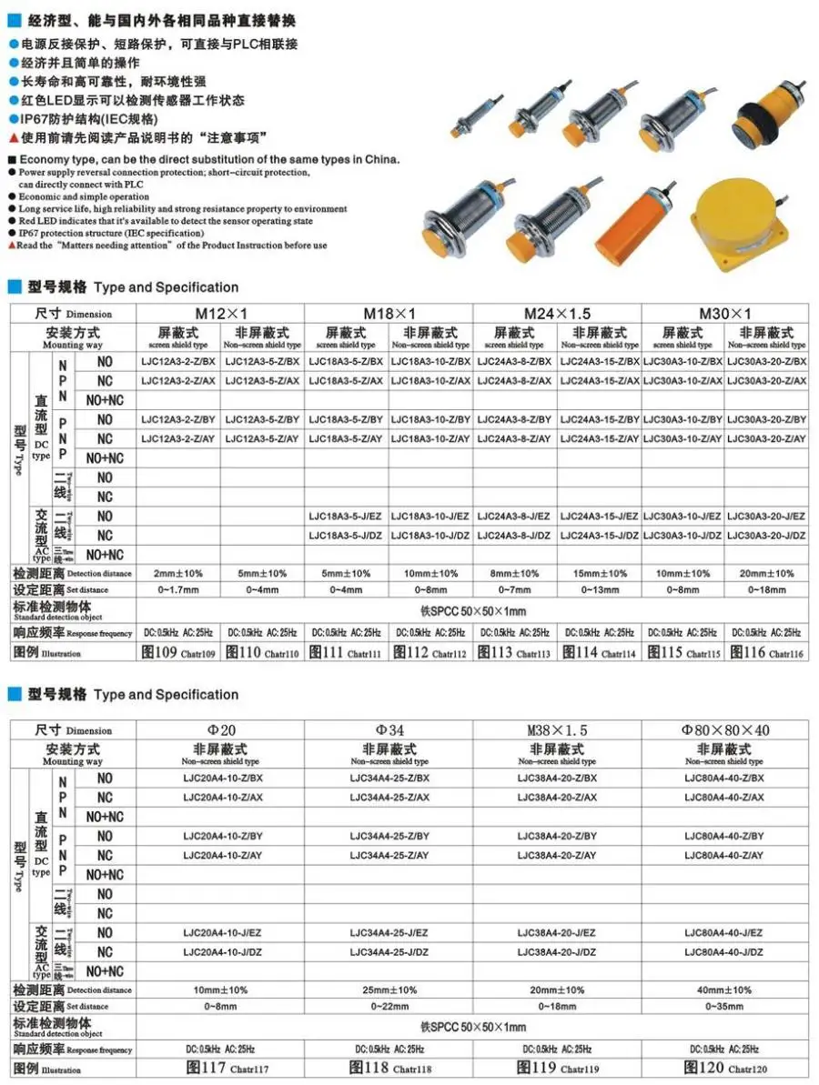 DIANQI емкость датчик приближения LJC18A3-B-Z/BY, 18 мм диаметр, 10 мм расстояние детектива, DC 6-36 в, PNP 3 провода без датчика переключатель