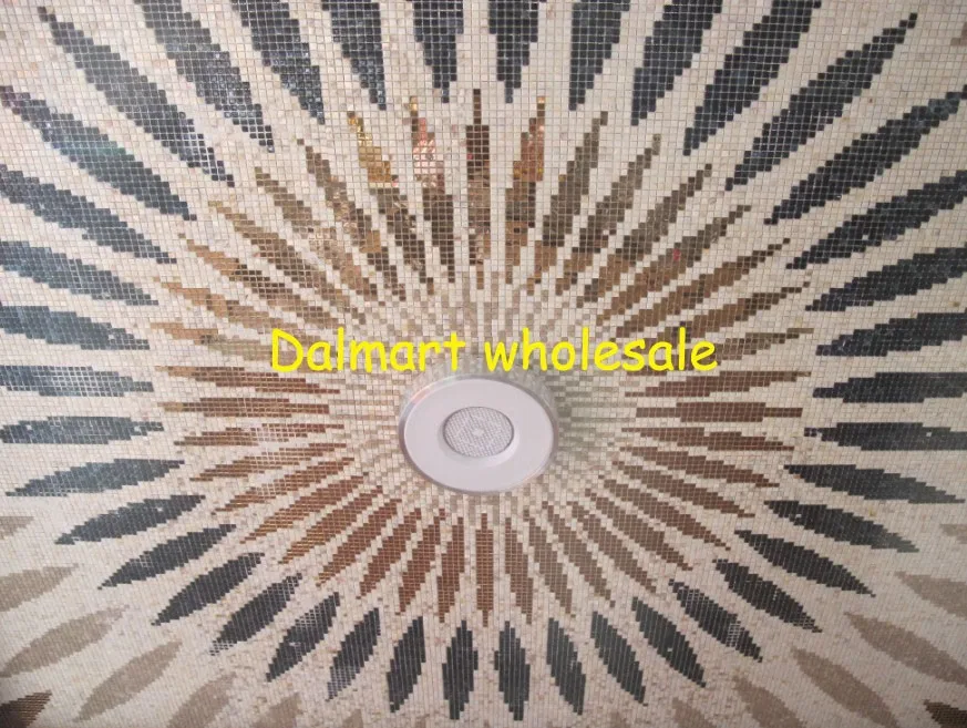 Groutless 15 мм Площадь Blacklip Seashell Перл Мозаичная Плитка для Ванной Кухня Backsplash или Мебель Мозаика Деко
