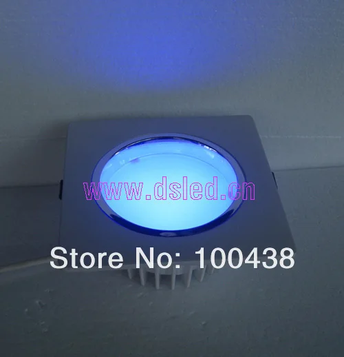 Бесплатная Доставка по DHL! CE, высокая мощность 9 Вт светодио дный RGB светильник, RGB светодио дный утопленный свет, 3X3 Вт RGB 3in1, 12 В DC, DS-CSL-74-9W-RGB