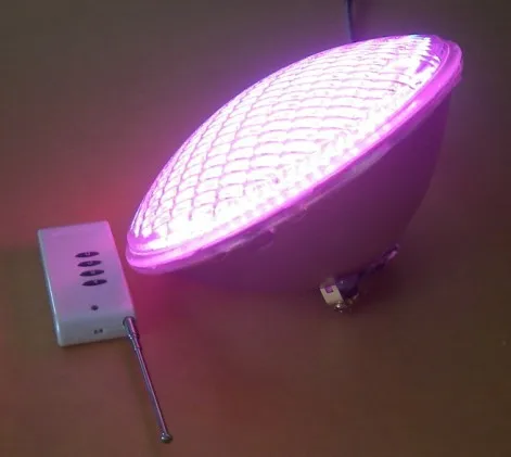 AC ВКЛ и ВЫКЛ переключатель дистанционного RGB цвета led свет бассейна PAR56 SMD led свет 25 Вт RGB Изменение цвета водонепроницаемый с пультом дистанционного управления