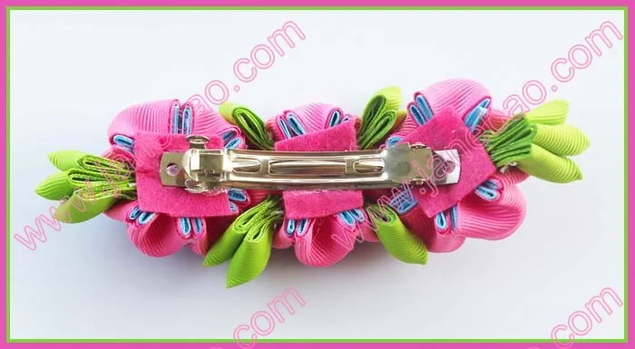 145 шт. 6 ''новые Kanzashi лепесток заколки катушка заколки волосы девушка клип